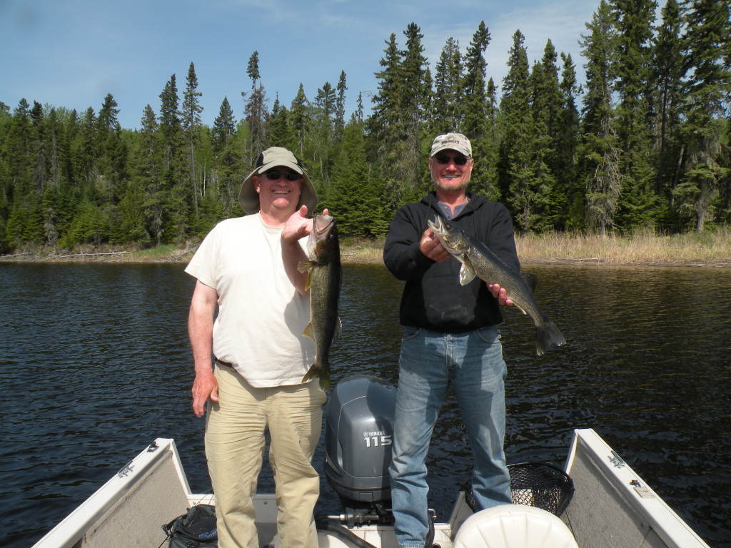 Excellent Walleye fishing in Northwestern Ontario