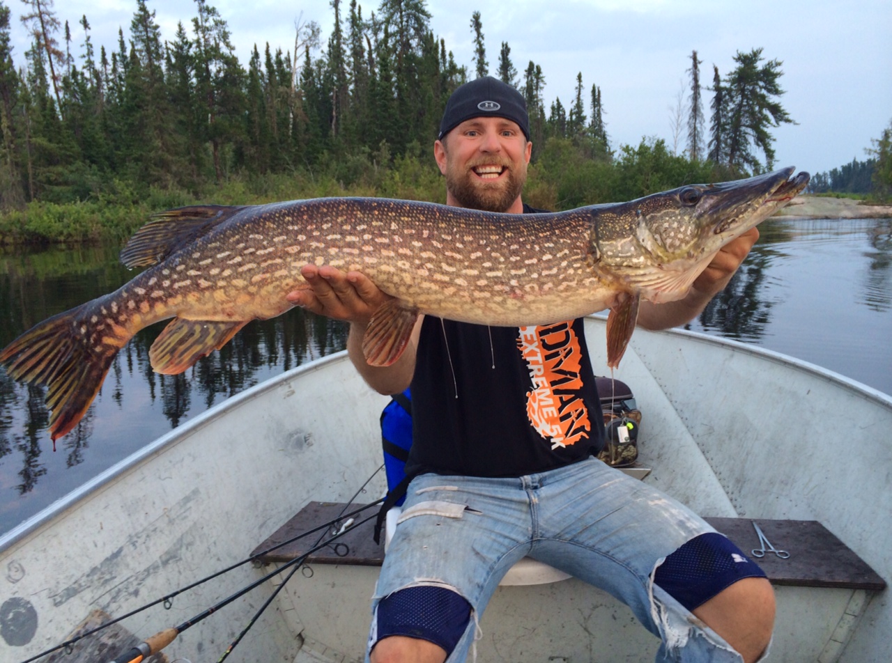 Large Northern Pike Fishing