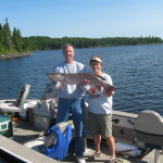 Pike fishing in Northwestern Ontario