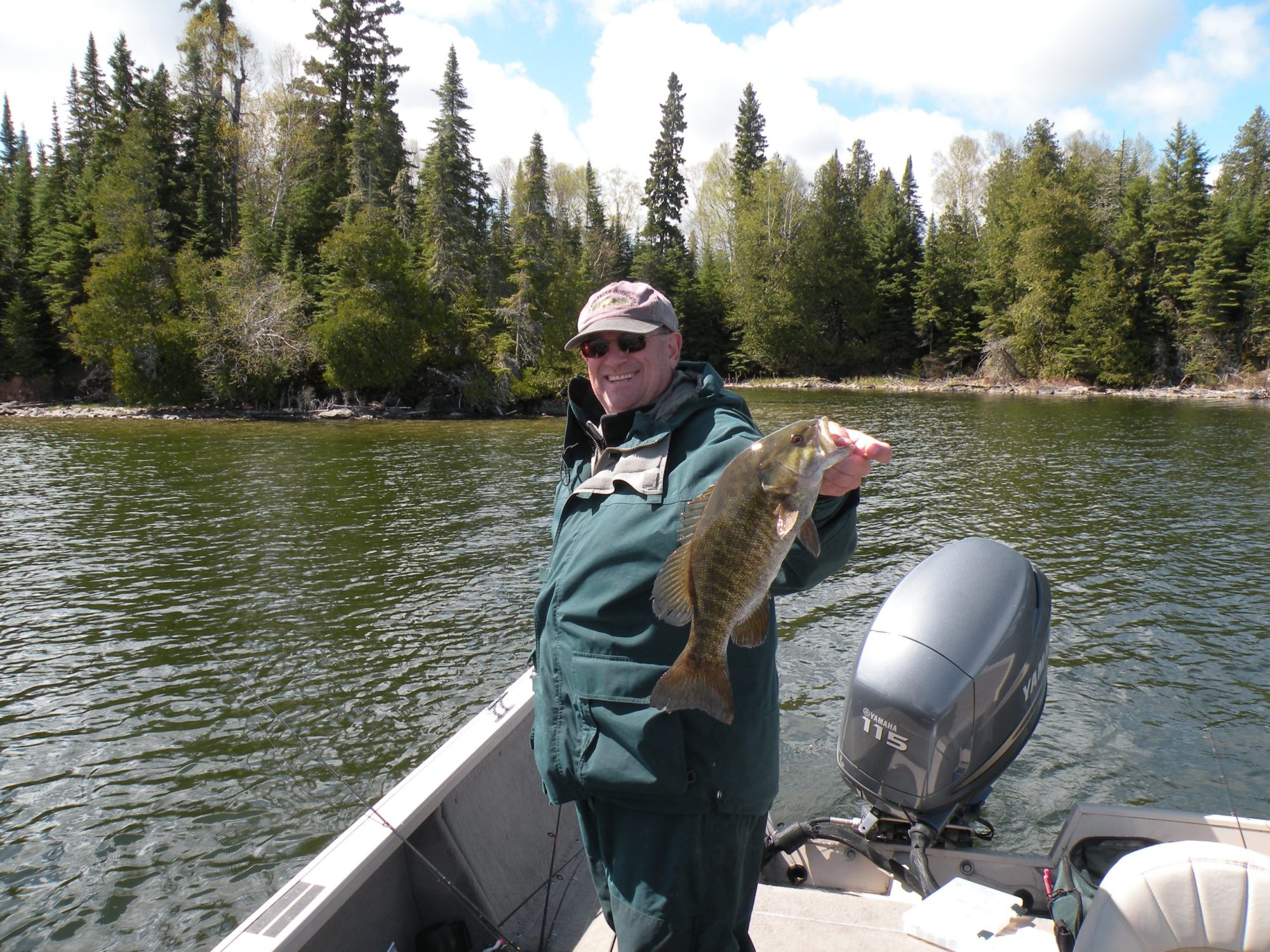 Smallmouth Bass fishing in Northwestern Ontario