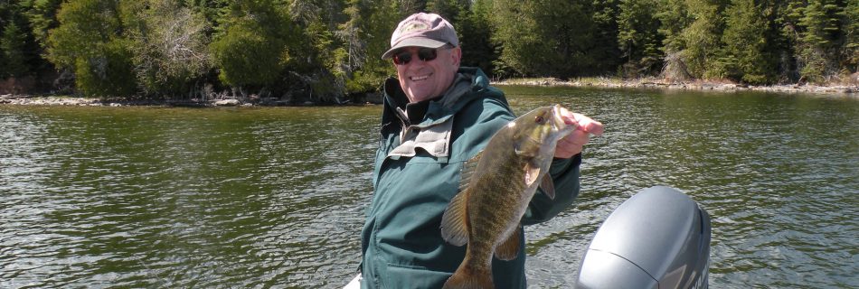 Smallmouth Bass fishing in Northwestern Ontario
