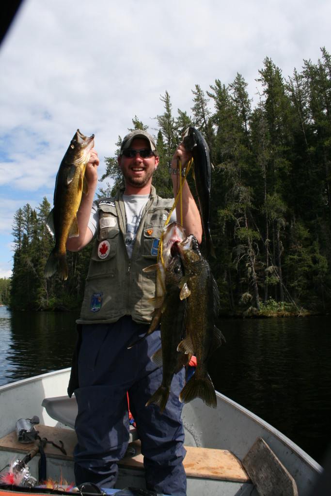 Sioux Lookout Fishing for Walleye